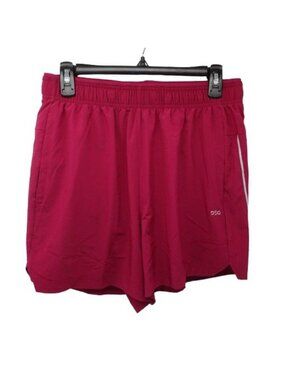 NEW DSG Men's 5" Stride Short Raspberry Sherbet Size M Built in Brief Athletic